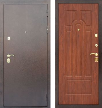 Дверь АСД Прометей в цвете темный орех