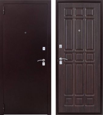 Заводские двери Дачник