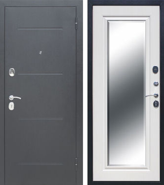 Дверь Цитадель Гарда 7,5 см Серебро Зеркало Фацет