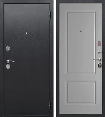 Дверь Цитадель Гарда 7,5 см Серебро Эмаль Серая